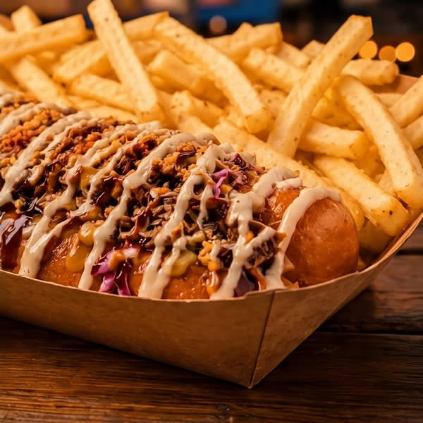 Red Νeck (pulled pork)